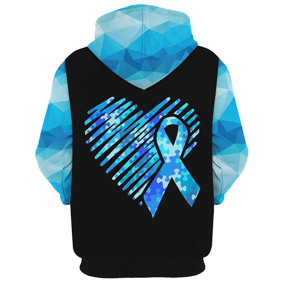 Autism Awareness Month In April We Wear Blue 3D Hoodie, T-Shirt, Zip Hoodie, Sweatshirt For Men and Women