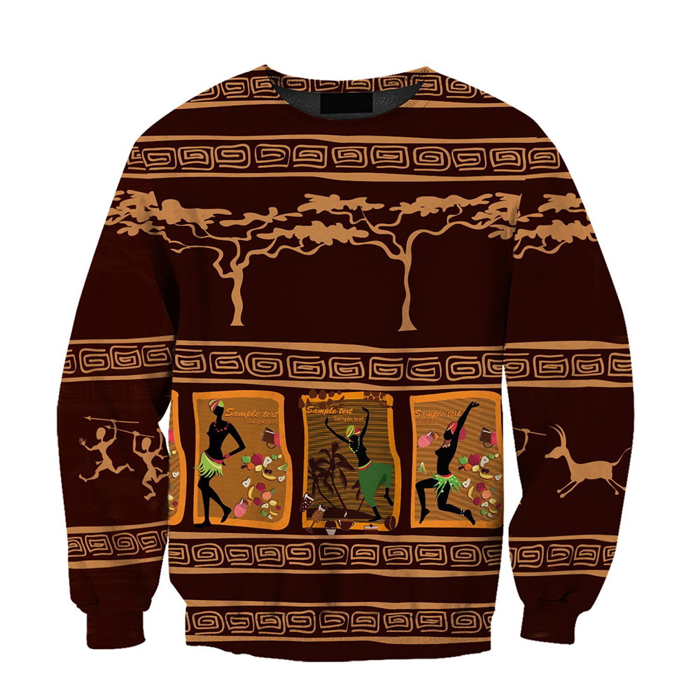 African Culture Pattern 3D Hoodie, T-Shirt, Zip Hoodie, Sweatshirt For Men And Women