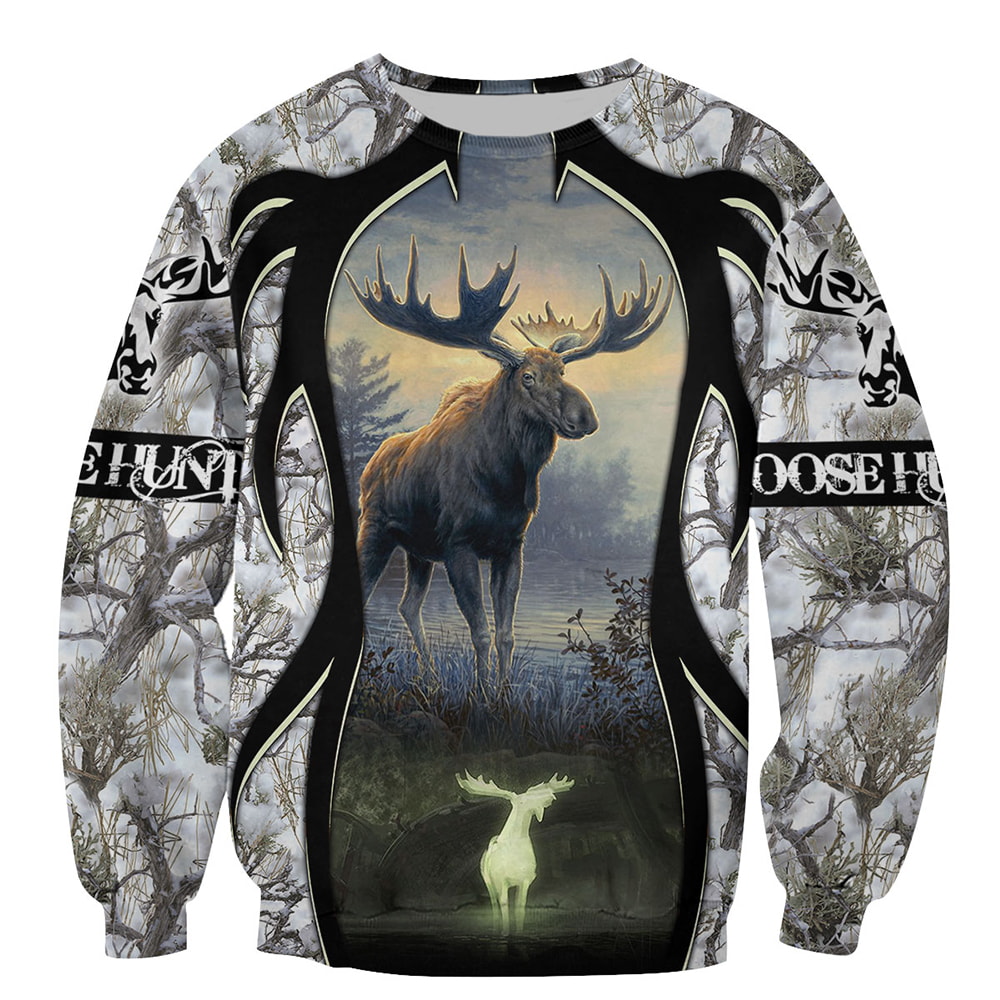 Deer Hunting At Dawn 3D T-Shirt, Hoodie, Zip Hoodie, Sweatshirt For Mens And Womans