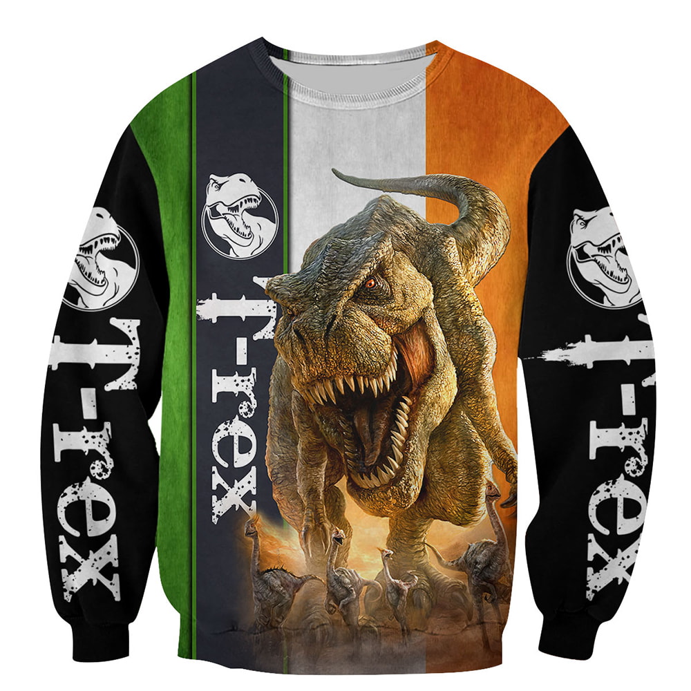 Angry T-rex 3D T-Shirt, Hoodie, Zip Hoodie, Sweatshirt For Mens And Womans