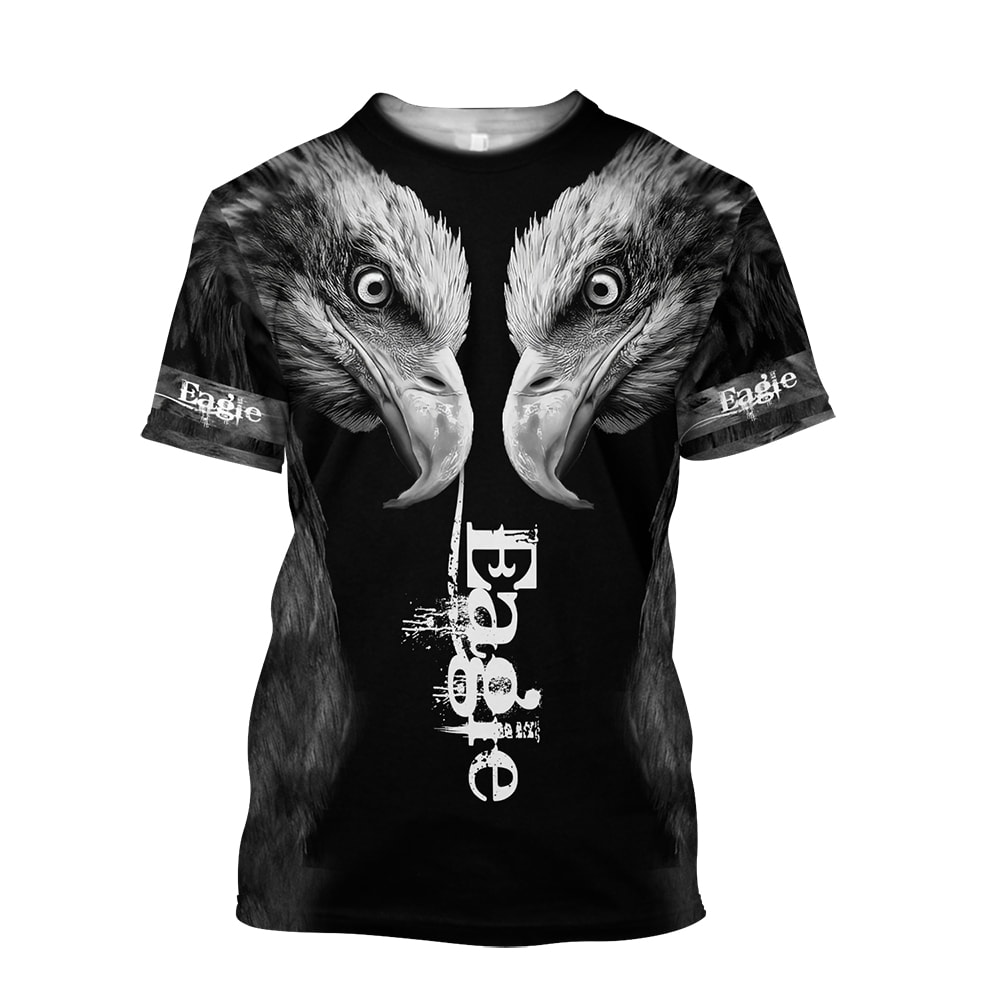 Awesome Eagle Tattoo Reflection 3D Hoodie, T-Shirt, Zip Hoodie, Sweatshirt For Men and Women