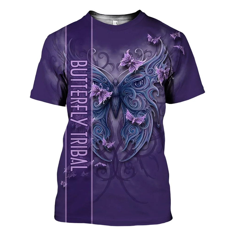 Amazing Butterfly Tribal 3D Hoodie, T-Shirt, Zip Hoodie, Sweatshirt For Men and Women