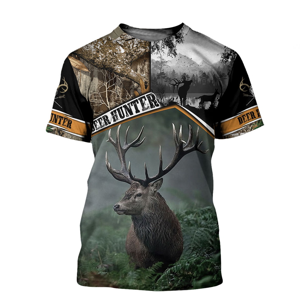 Beautiful Deer 3D T-Shirt, Hoodie, Zip Hoodie, Sweatshirt For Mens And Womans