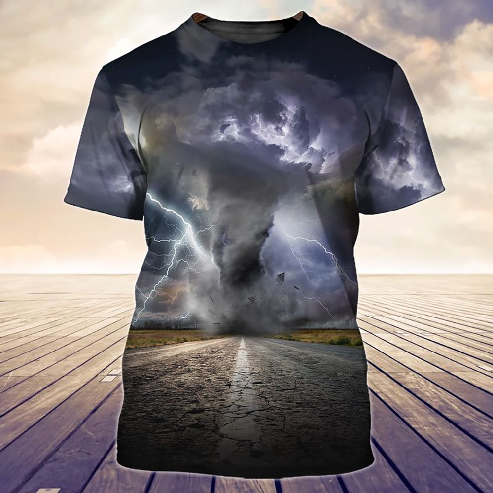 Awesome Big Tornado 3D Hoodie, T-Shirt, Zip Hoodie, Sweatshirt For Men And Women