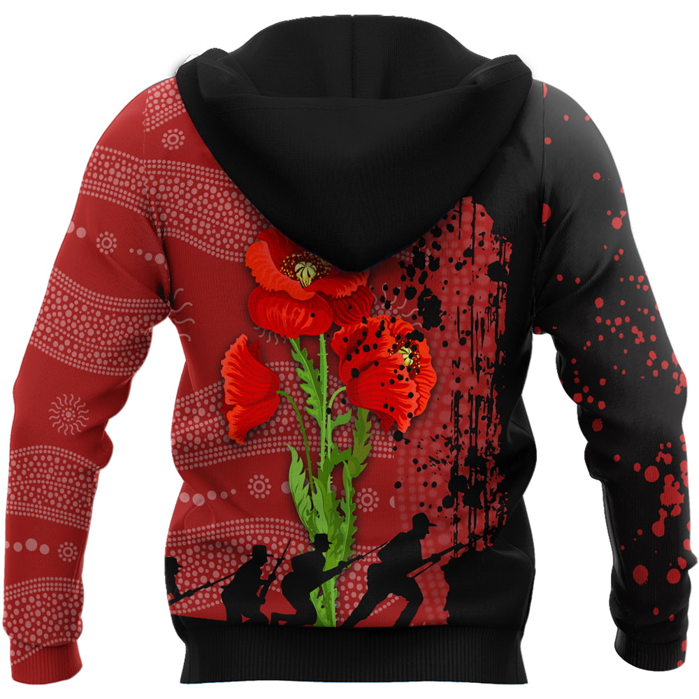 Anzac Day Poppy Red Flower 3D Hoodie, T-Shirt, Zip Hoodie, Sweatshirt For Men and Women