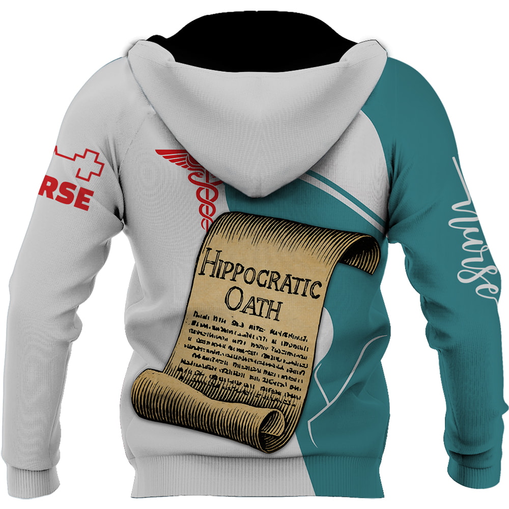 Beautiful Nurse Heartbeat 3D Hoodie, T-Shirt, Zip Hoodie, Sweatshirt For Men and Women