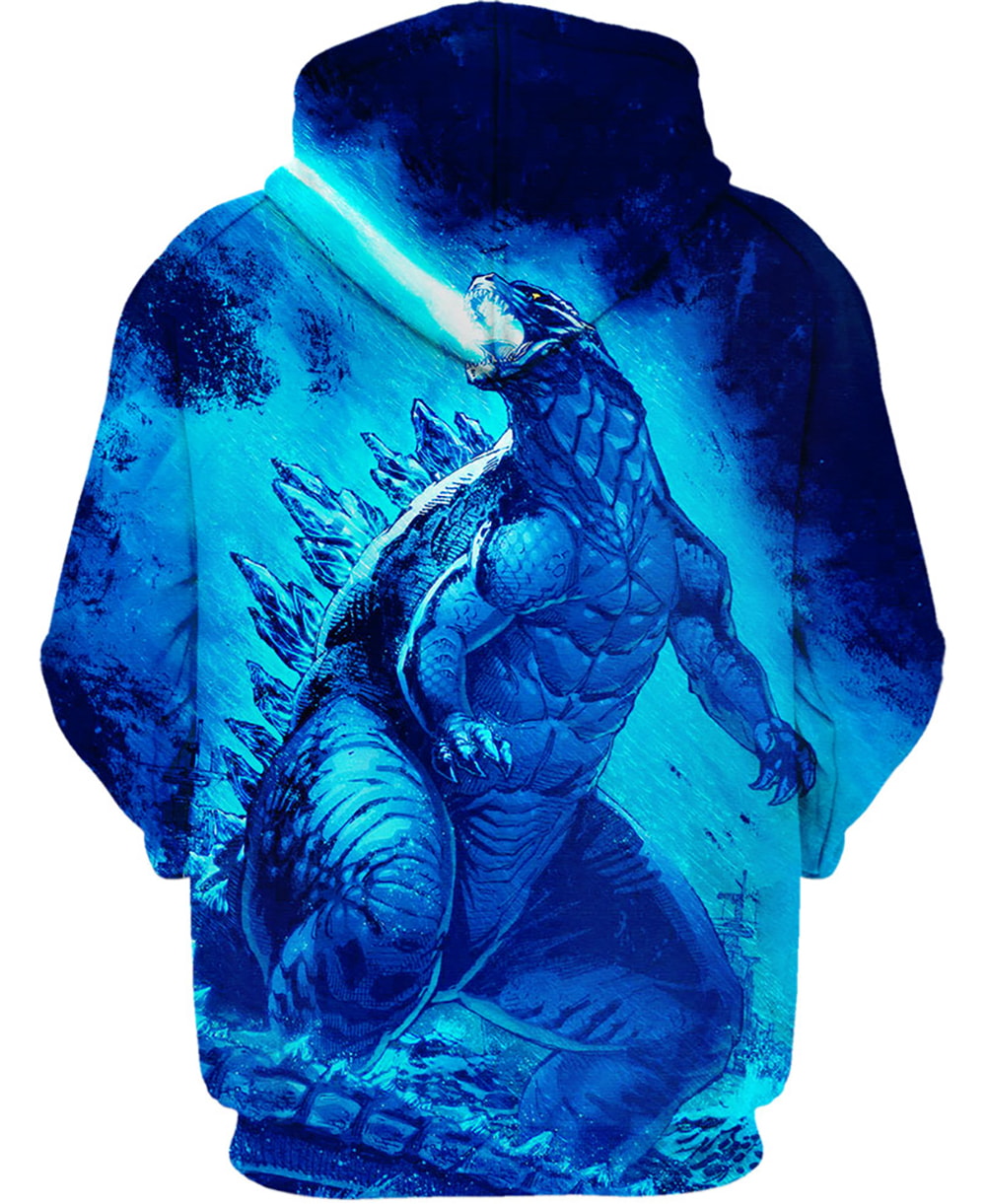 Breath Of Ice Godzilla Thunder 3D Hoodie, T-Shirt, Zip Hoodie, Sweatshirt For Men and Women