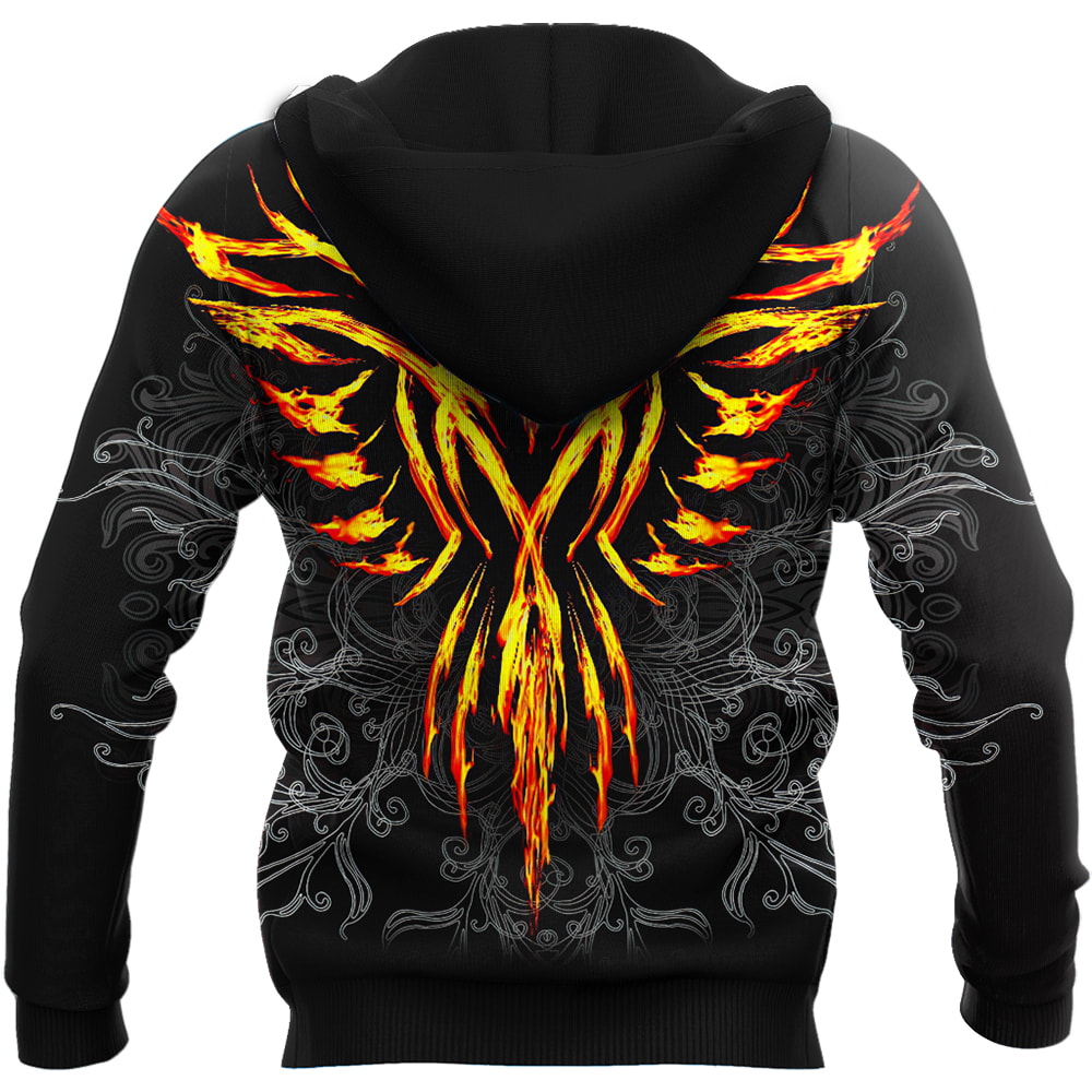 Amazing Power Fire Eagle 3D Hoodie, T-Shirt, Zip Hoodie, Sweatshirt For Men and Women