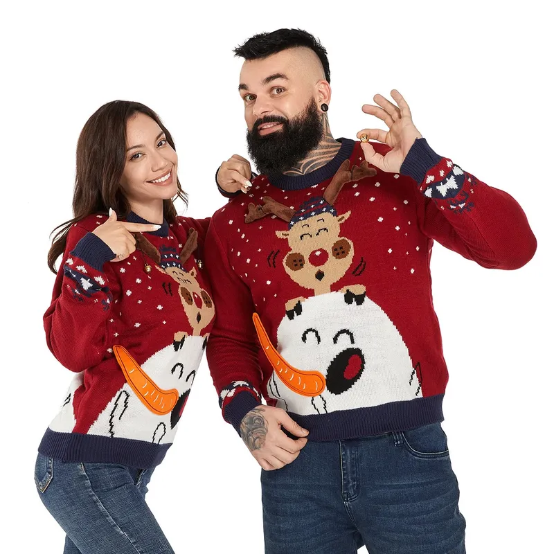 Happy To See You Mens Funny Ugly Christmas Sweater
