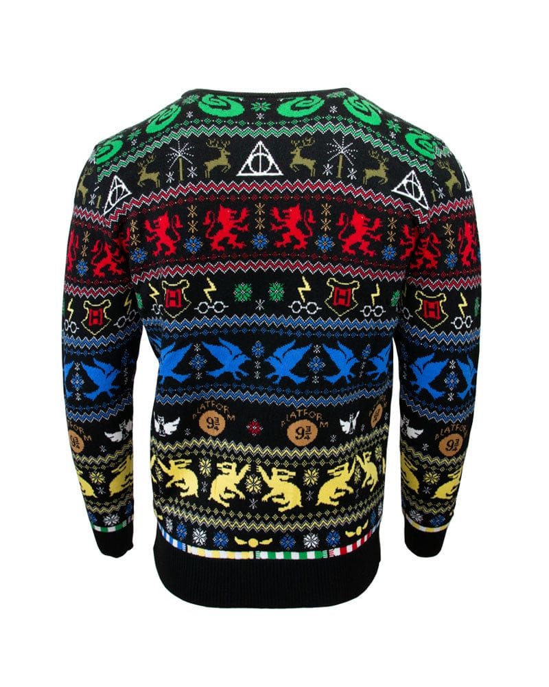 Harry Potter Houses Christmas Jumper Ugly Sweater