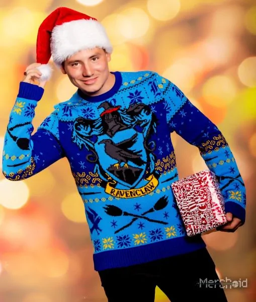 Rockin' Ravenclaw Ugly Christmas Sweater