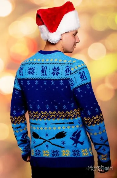 Rockin' Ravenclaw Ugly Christmas Sweater