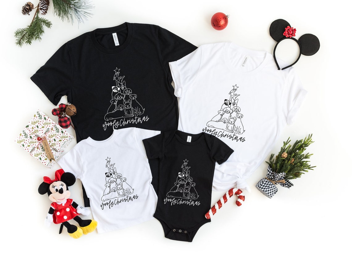 Merry Dogmas, Christmas Dog T-shirt, Dog Tree Shirt