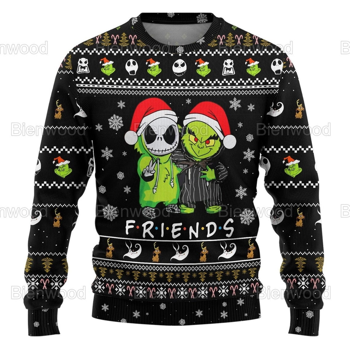Jack Friends Christmas Sweater