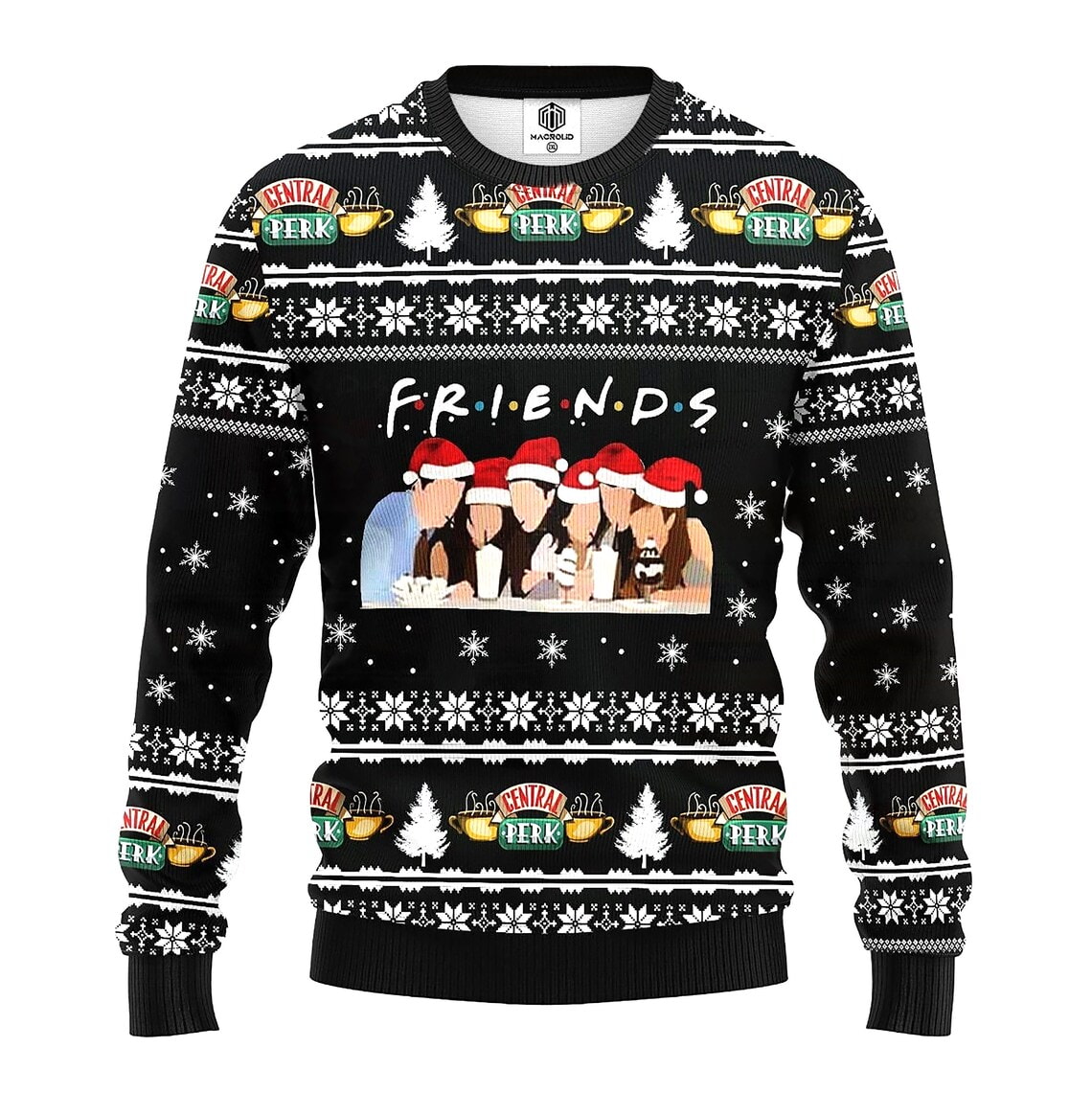 Friends TV Show Ugly Knitted Christmas