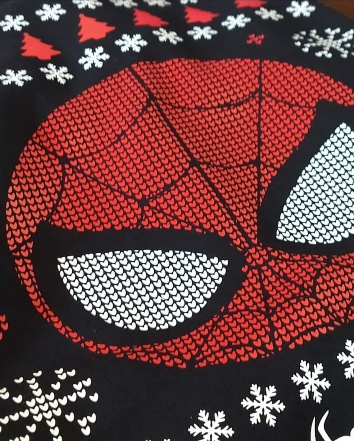 Spider Man Snow Christmas Sweater