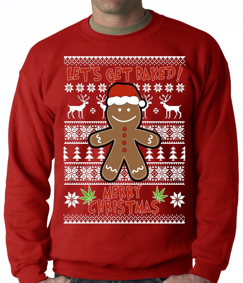 Let's Get Baked Ugly Christmas Shirt