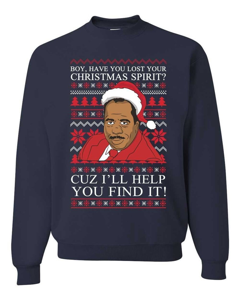 Christmas spirit Stanley Hudson sweater