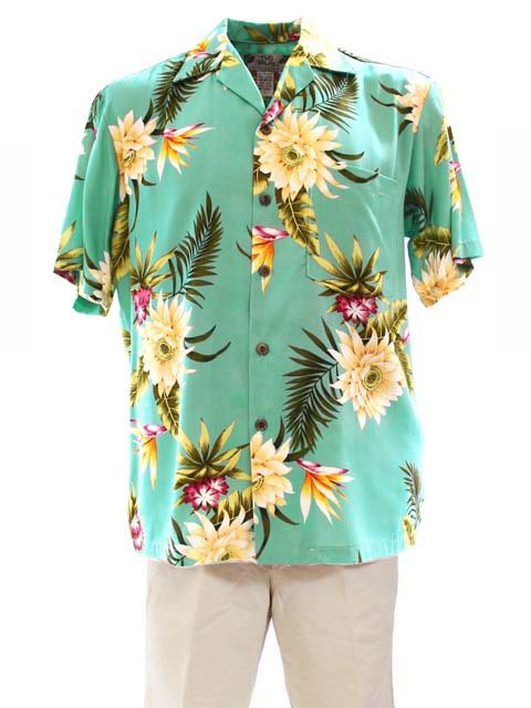 Ceres Green Hawaiian Shirt