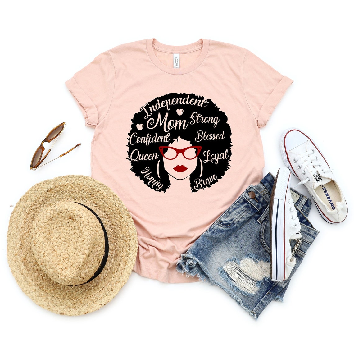 Afro Mom Shirt, Afro Mom Life Shirt