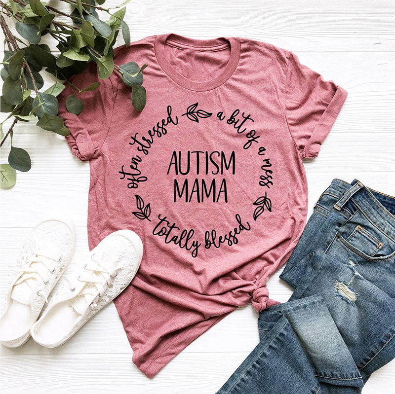 Autism Mama Shirt, Gift For Autism Mom, Autism Shirt