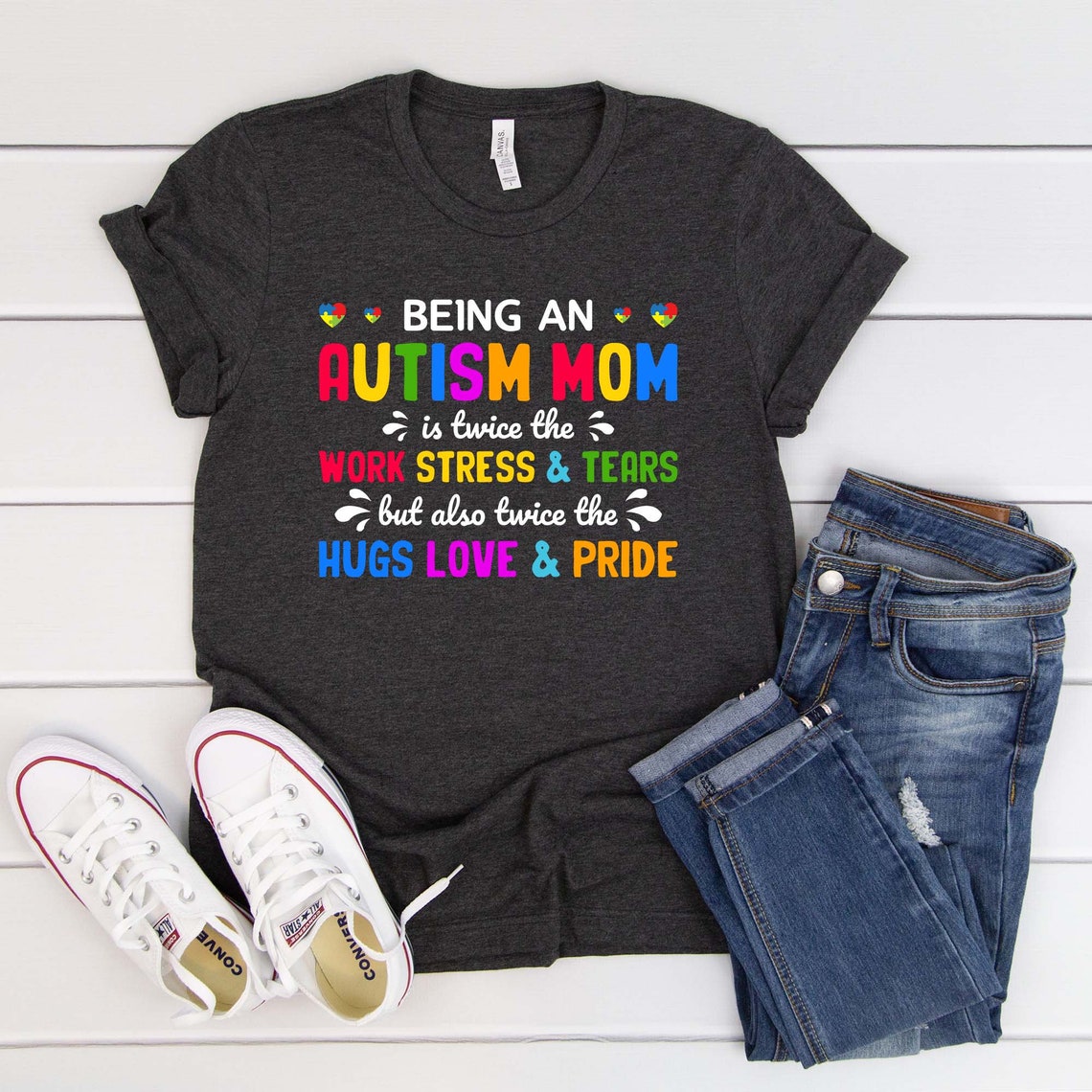 Autism Mom Life Shirt, Autism Support Shirt