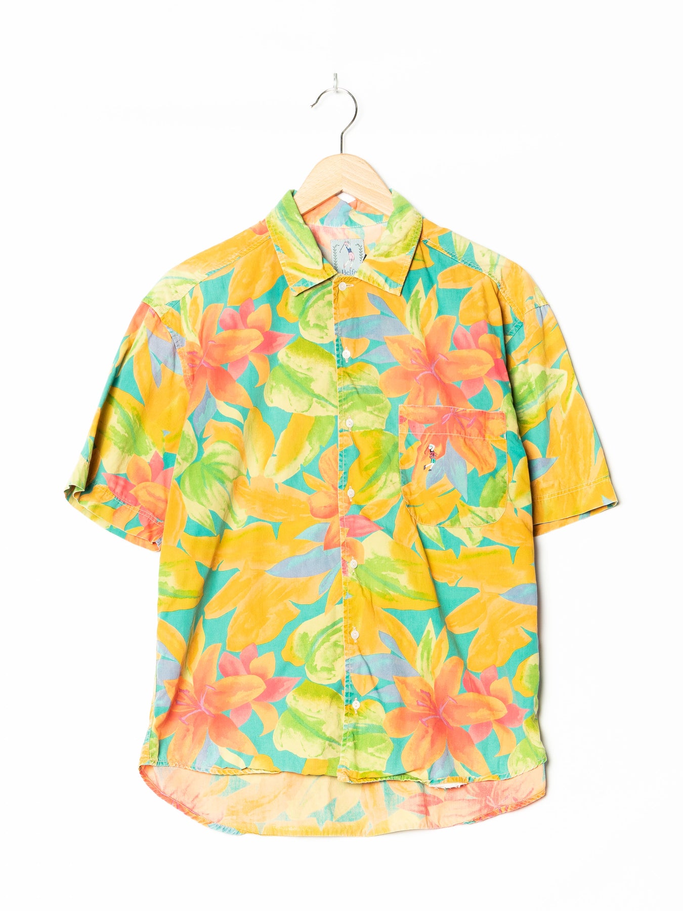 Belfe Mixed Colours Hawaiian Shirt