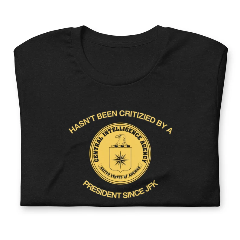 CIA JFK Shirt - Cia Loves Jfk Shirt - CIA JFK T-Shirt
