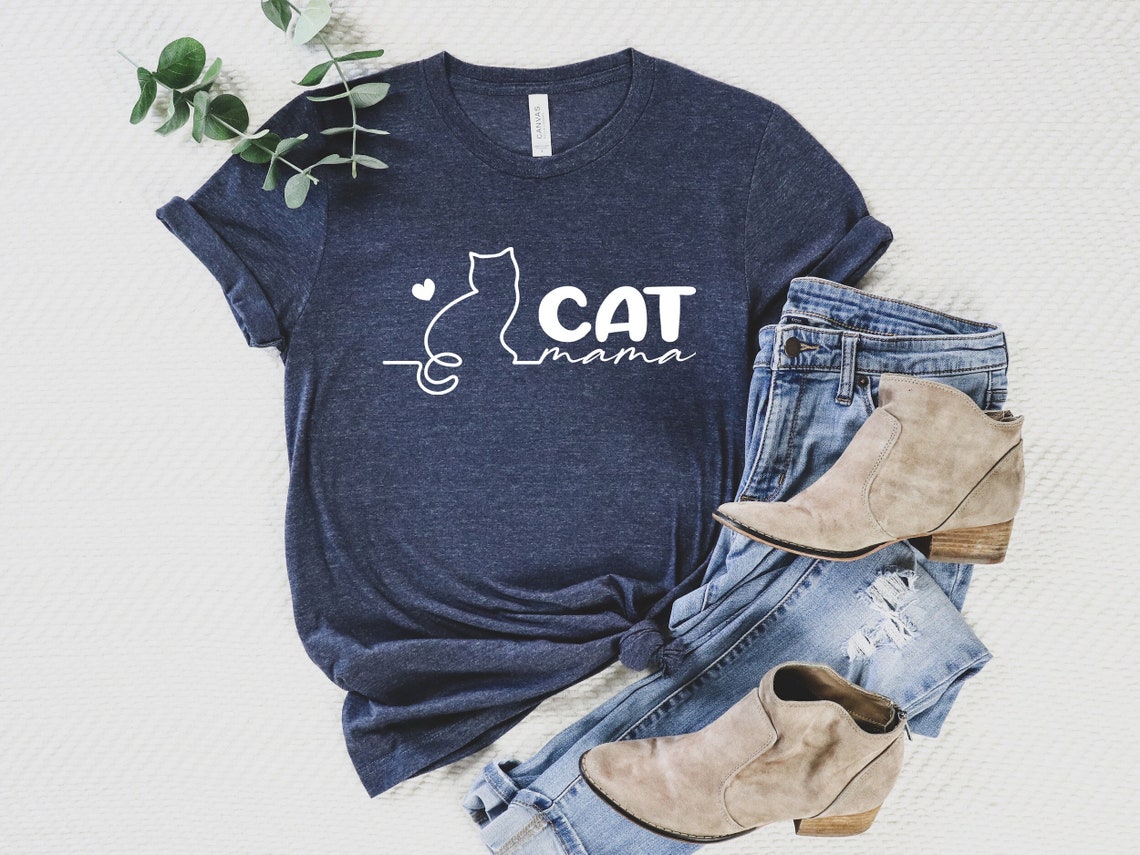 Cat Mom Shirt, Cat Shirt, Cat Lover, Mother's Day