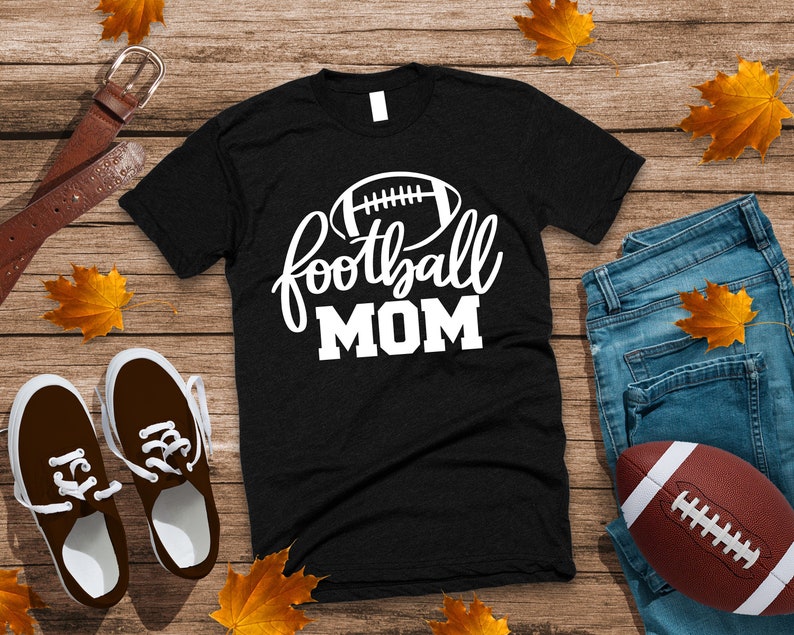 Cute Football Mom Tshirt - Mothers Day Gift for Football Mom