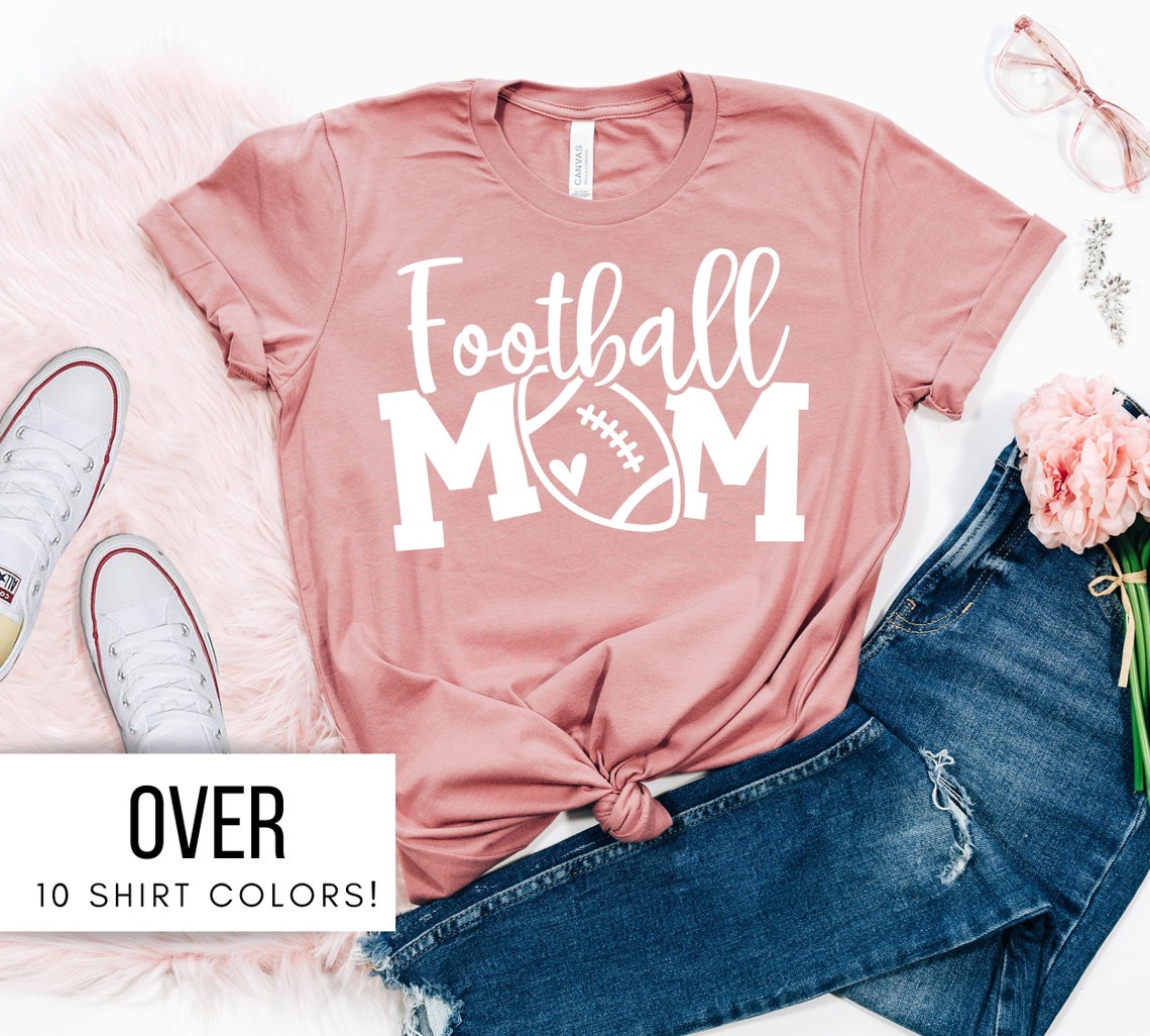 Football Mom Shirt for Mom for Mother's Day
