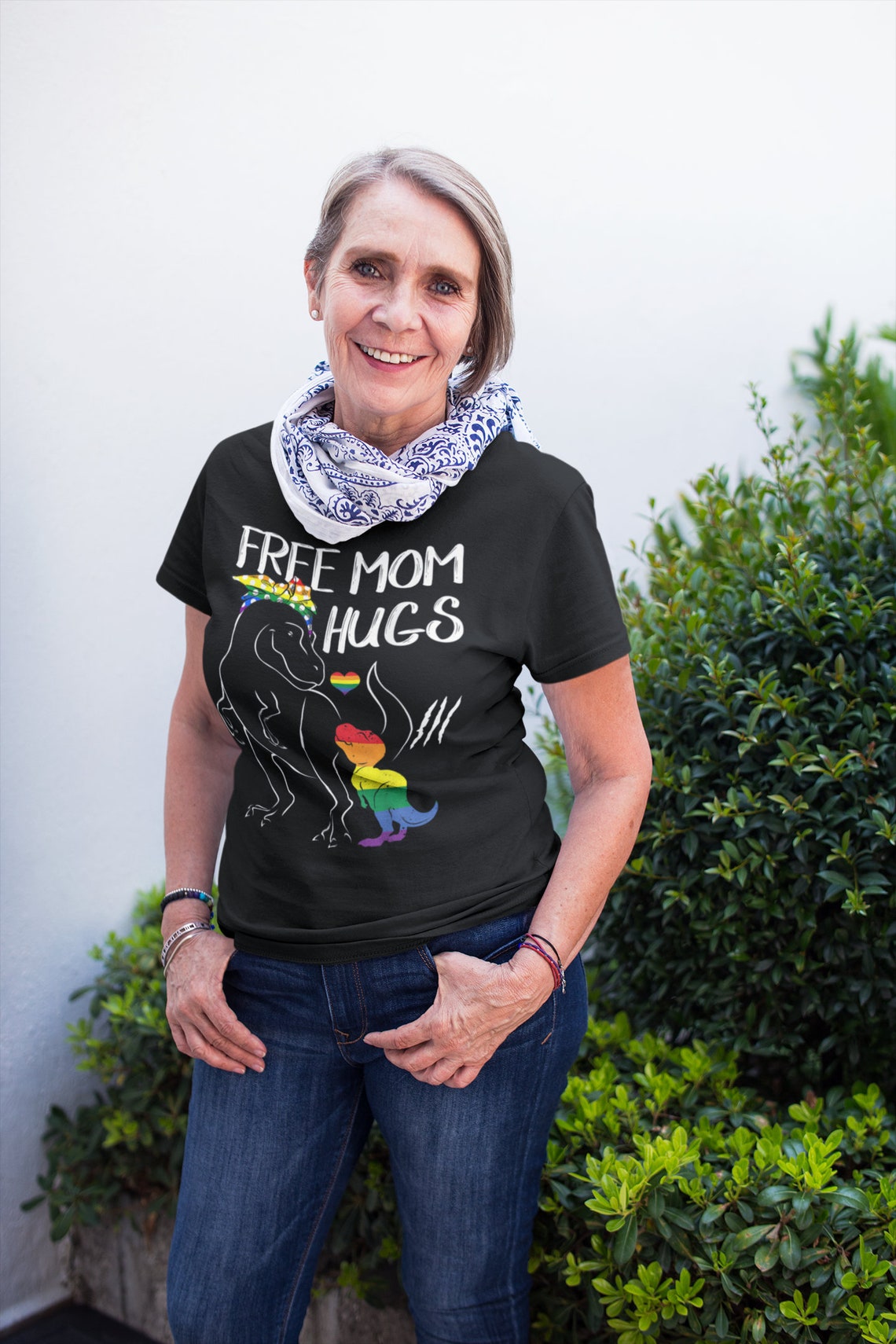 Free Mom Hugs T Shirt, Gay Pride LGBTQ Shirt
