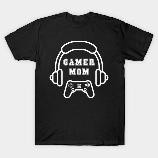 Gamer Mom Headphone Controller T-Shirt
