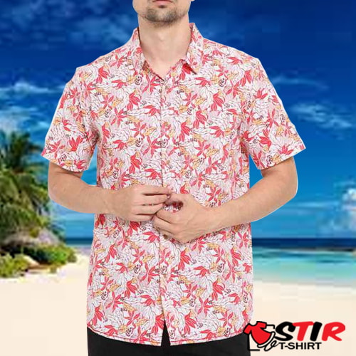 HOT Boston Celtics NBA Hibiscus Palm Leaves Beach Hawaiian Shirt