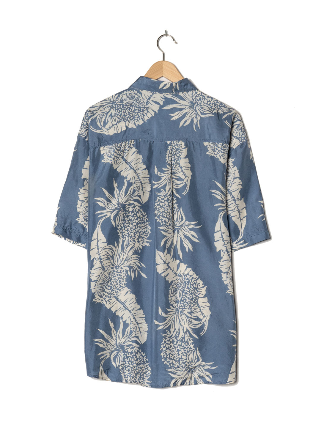 Hilo Hattie Blue Hawaiian Shirt