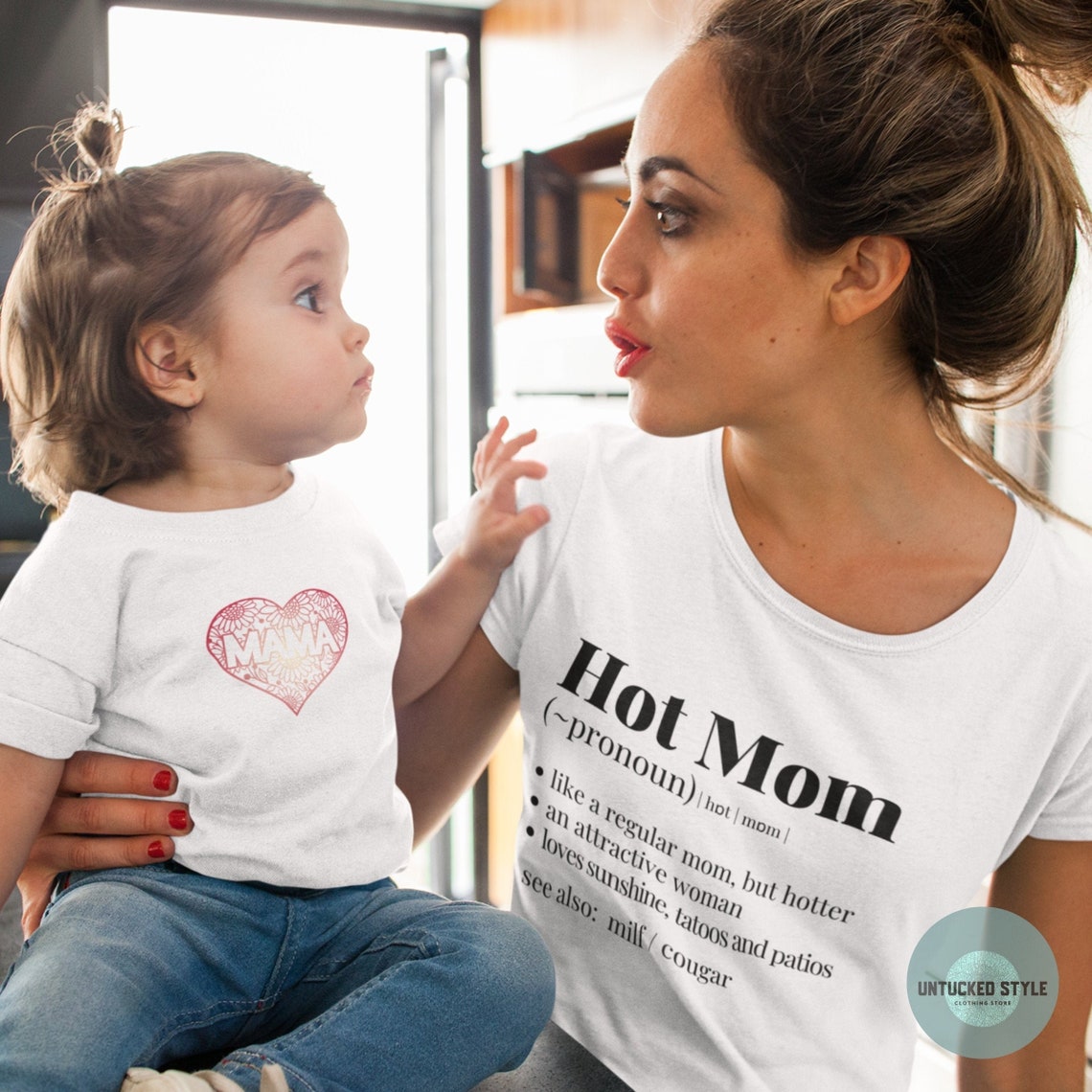 Hot Mom Description Shirt, Hot Mom shirt