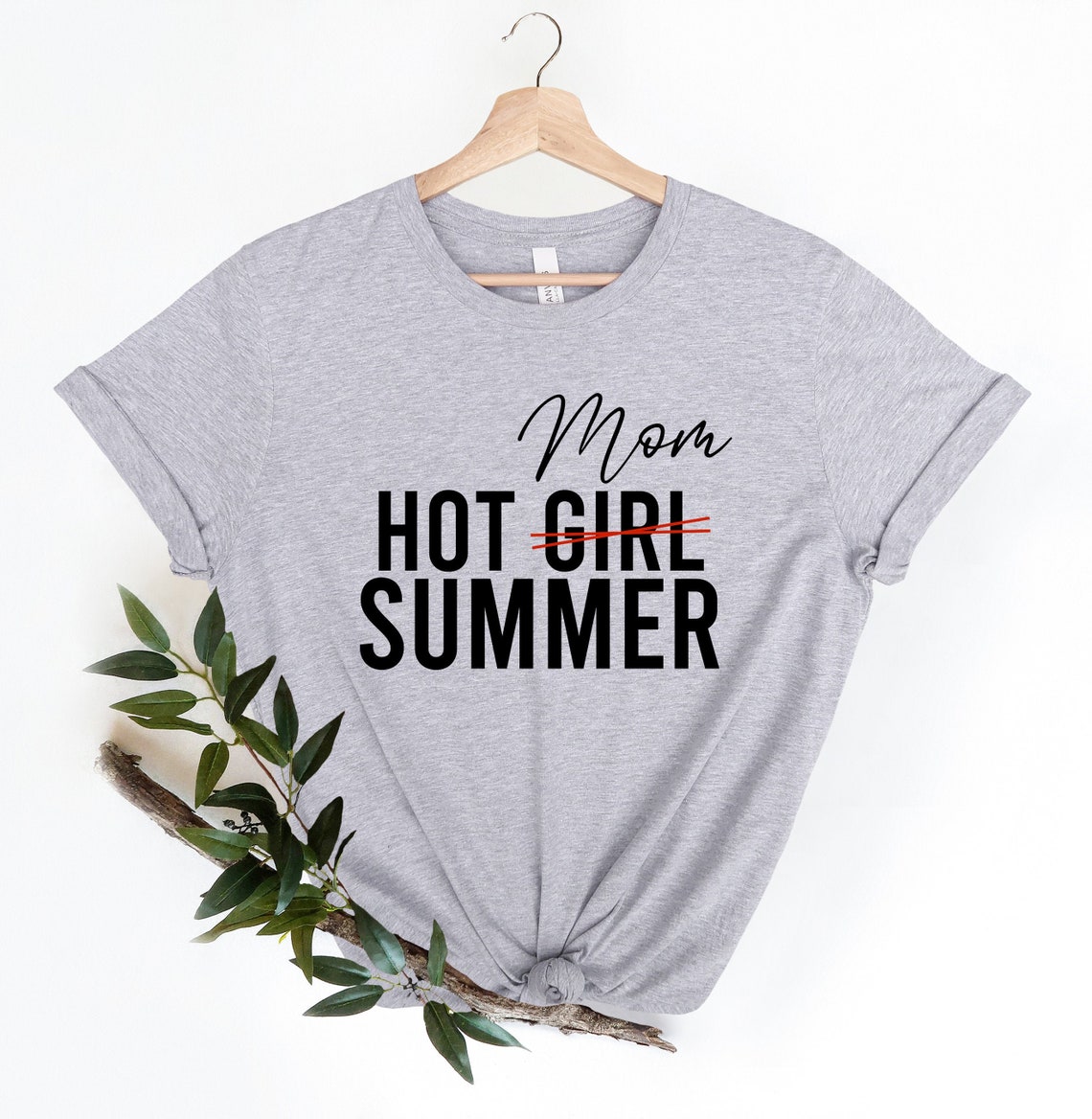 Hot Mom Summer Shirt, New Mom Shirt