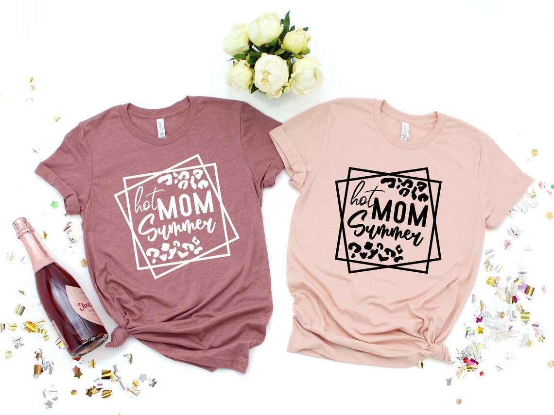 Hot Mom Summer T-Shirt, Grandmother Gift