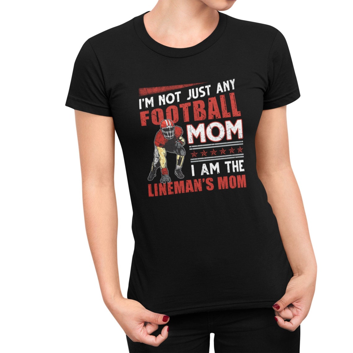 I'm Not Just Any Football Mom, Football Mom Shirt