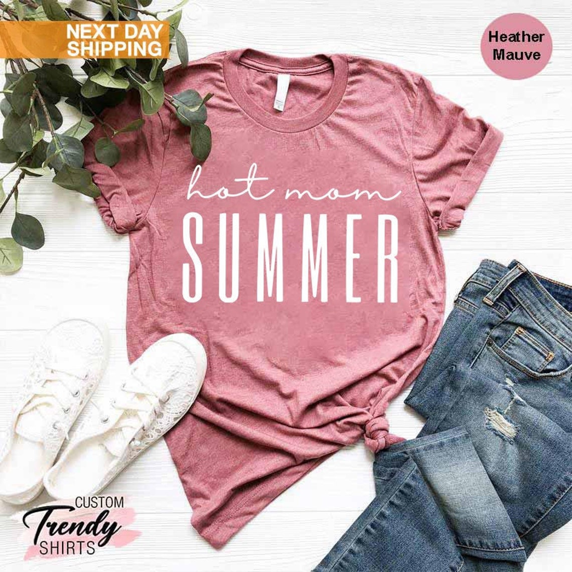 Mom Summer Shirt, Hot Mom T-Shirt