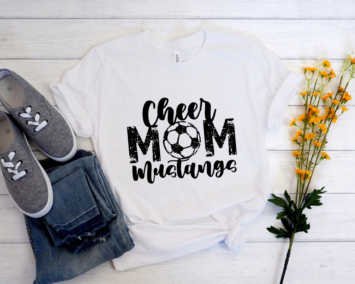 Mothers Day Shirt, Cheer Mama Tee