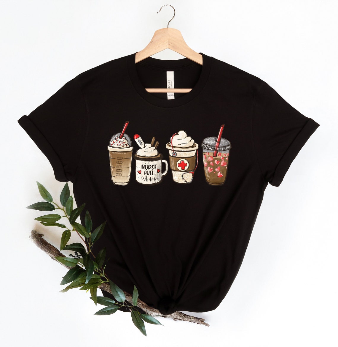 Nurse Coffee Shirt, Coffee Nursing Shirt