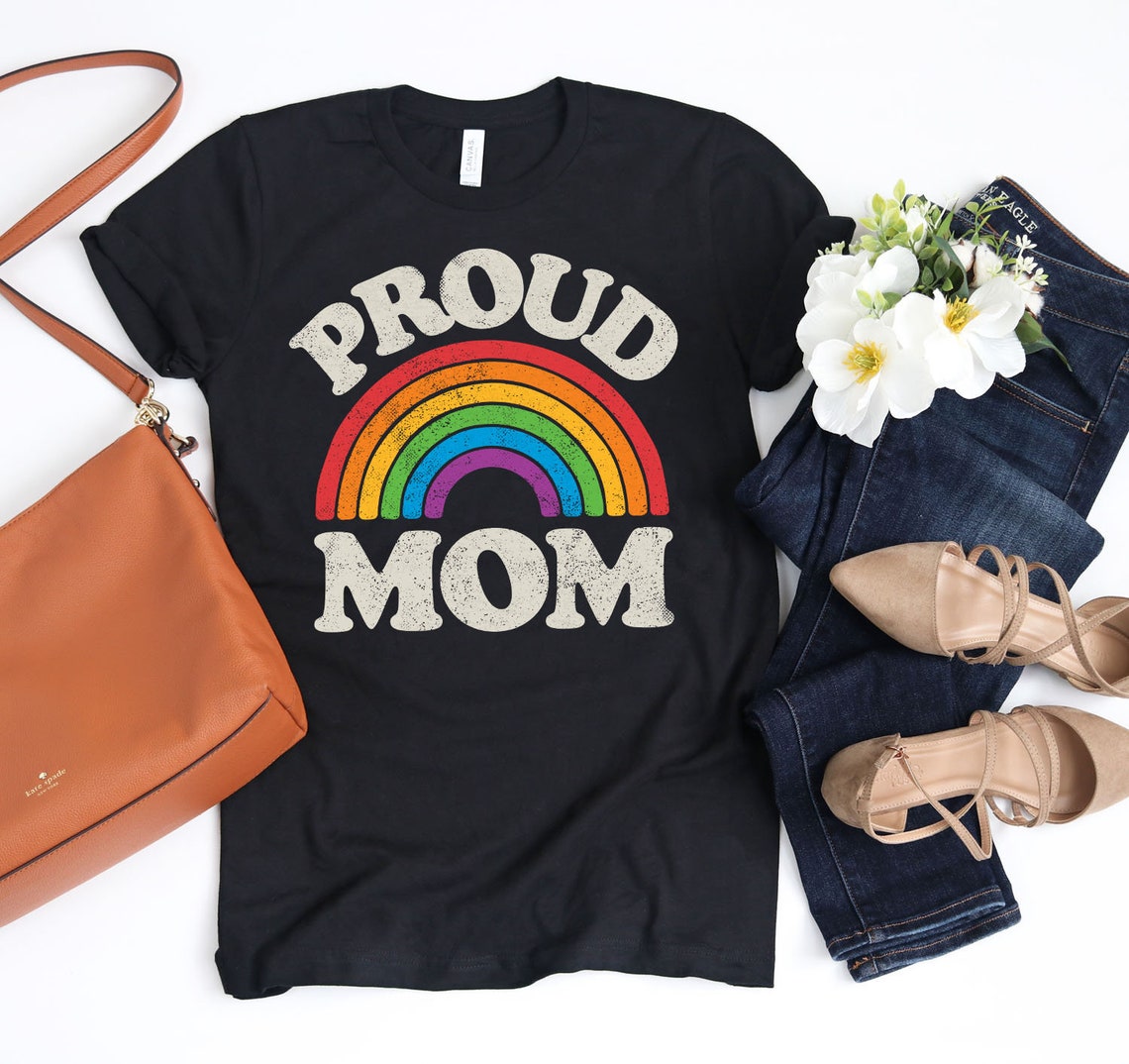 Proud Mom Gay Shirt LGBT Shirt Pride Gift