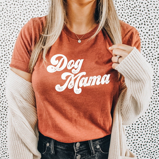 Retro Dog Mama Tee