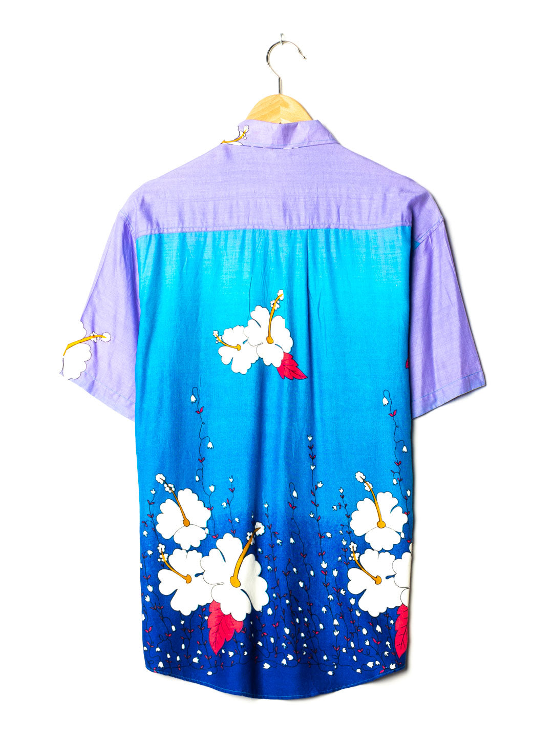 Vinokilo Blue Hawaiian Shirt