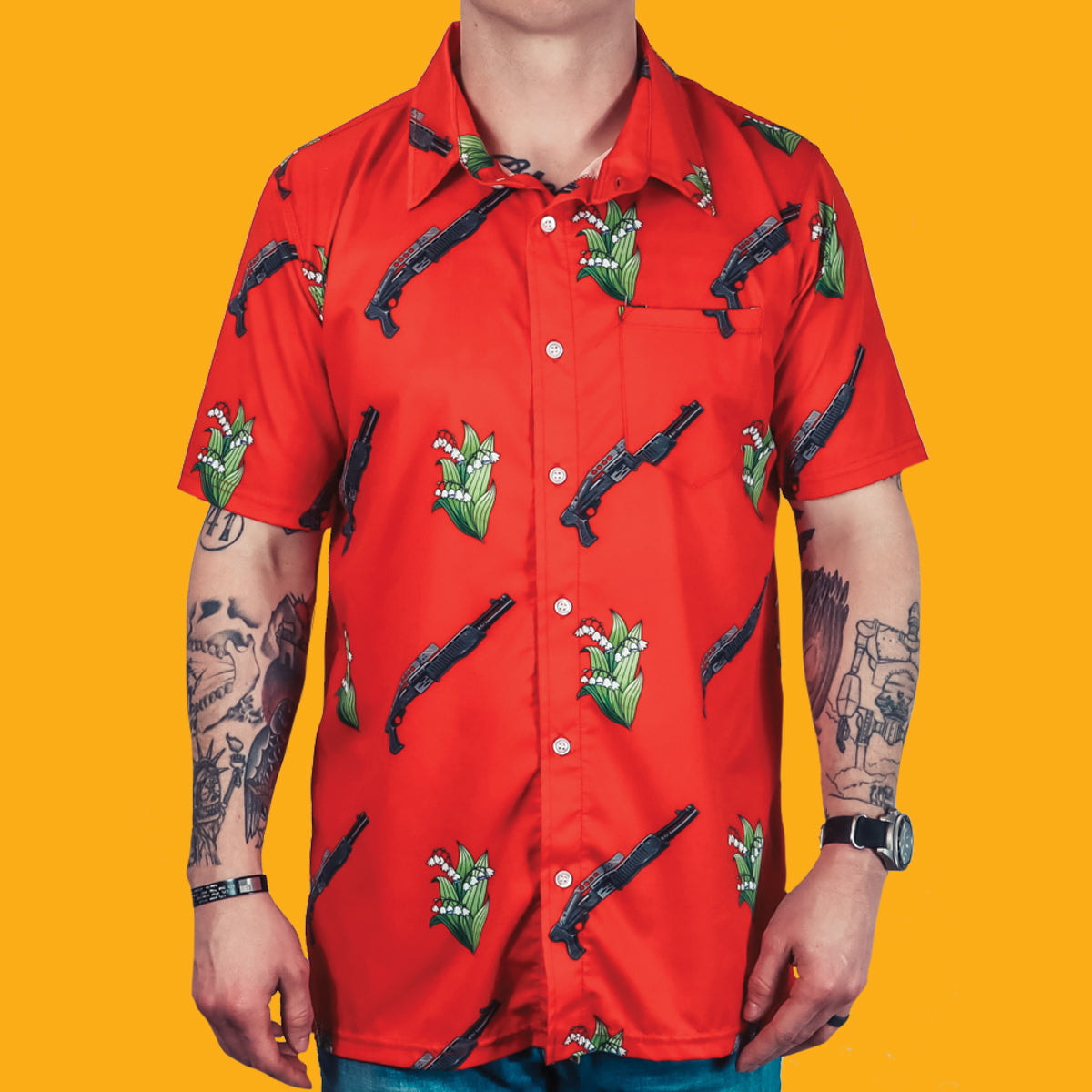 Aloha SPAS-12 Button Up Hawaiian Shirt