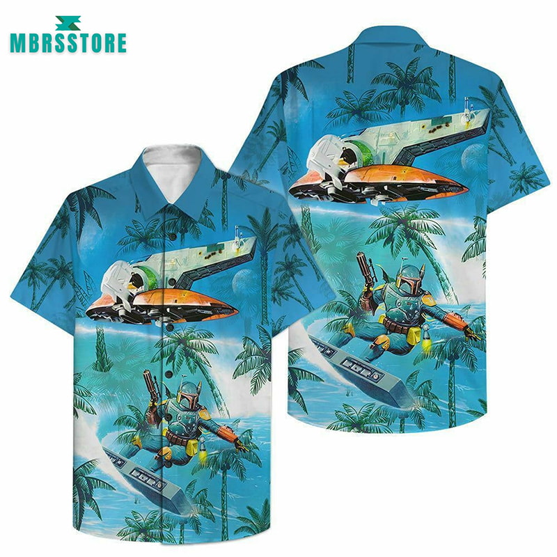 Boba Fett Dalori Surfing Hawaiian Shirt