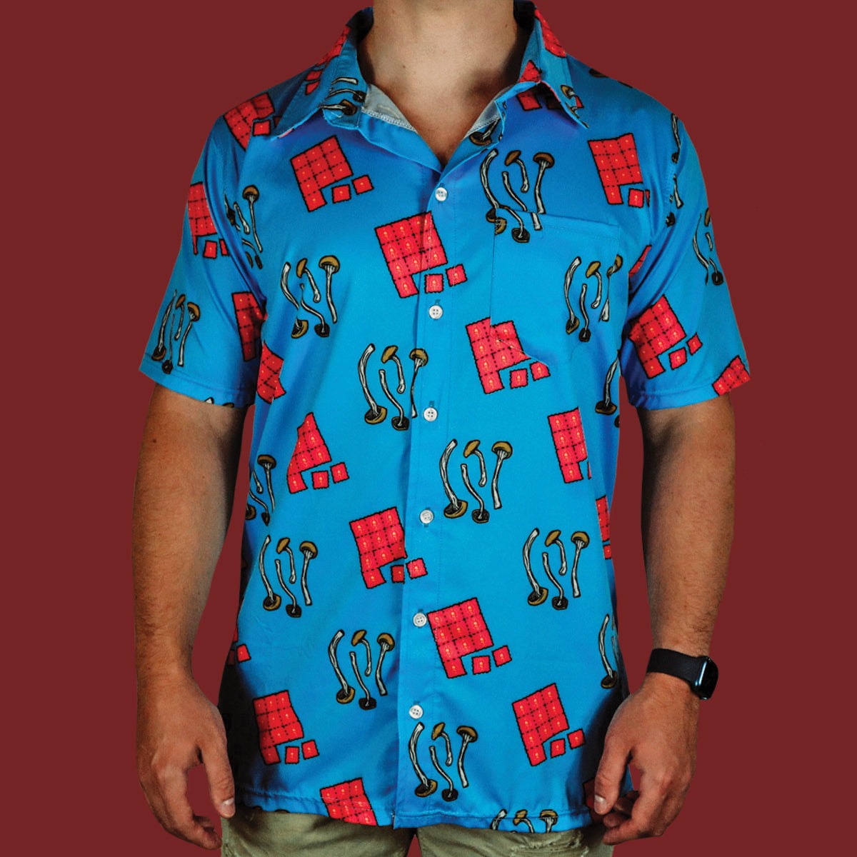 Daytripper Button Up Hawaiian Shirt
