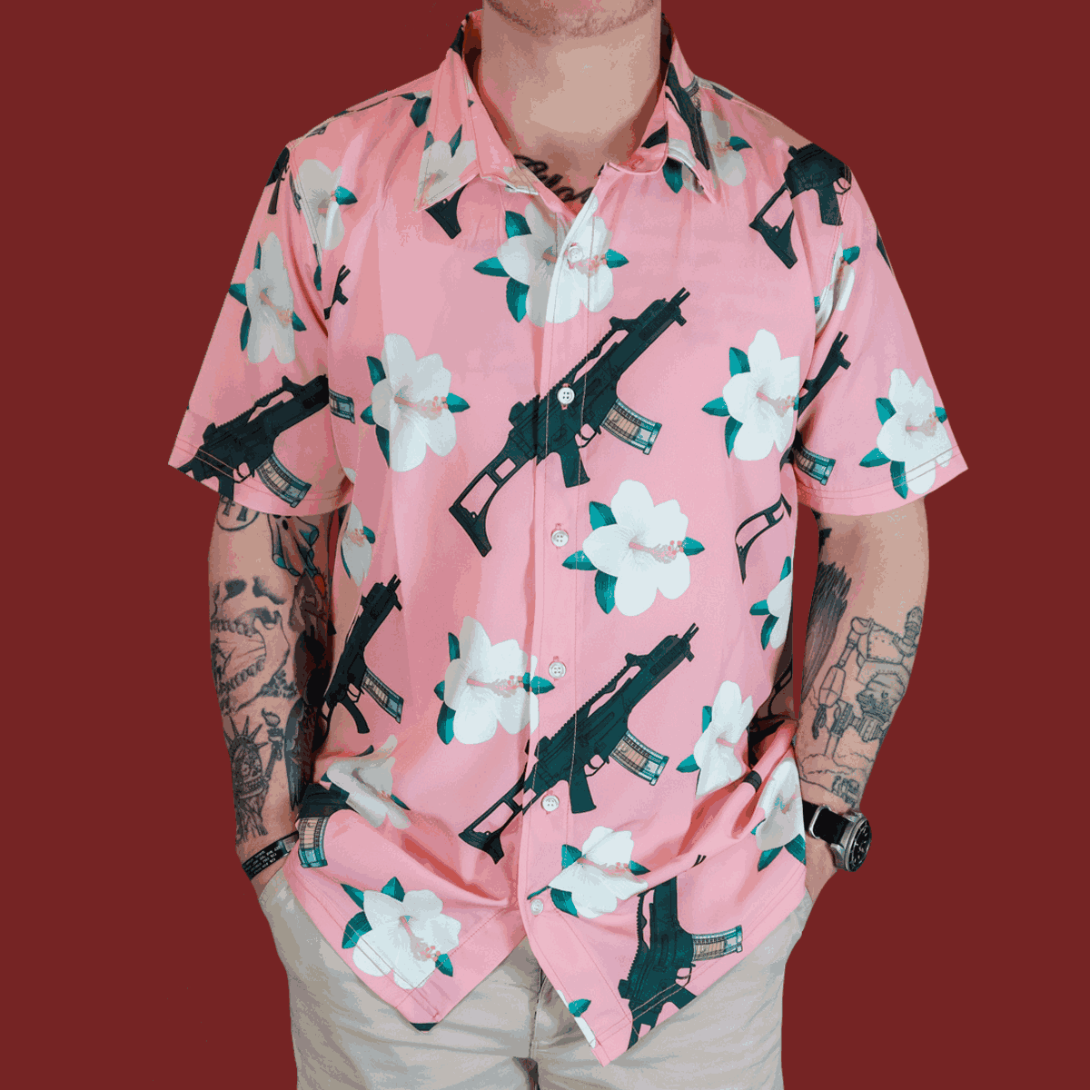 Aloha G36C Button Up Hawaiian Shirt