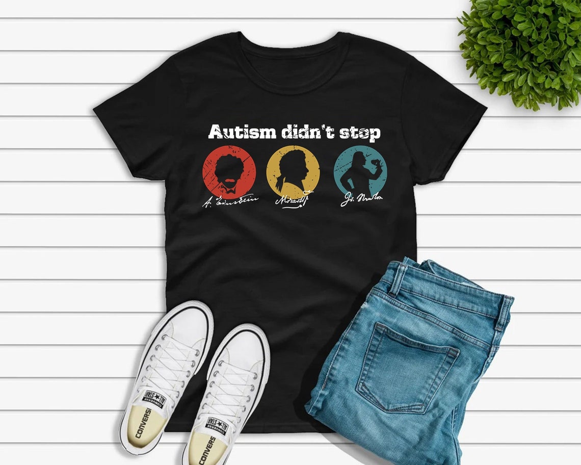 Autism Awareness Shirt, Autism Didn't Stop Shirt